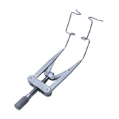 Lieberman Adult K-Wire Speculum With Adjustable Mechanism, Kratz-Style Open Wire Blades Angled Downward Towards The Temple, Blade Length Of 15mm, Overall Length Of Speculum Is 3"" (76mm) 